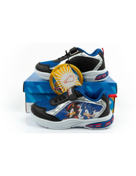 Leomil buty sportowe dziecięce sneakersy sonic lekkie na rzep led