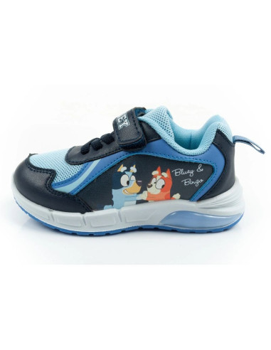 Leomil buty sportowe dziecięce sneakersy bluey lekkie na rzep led