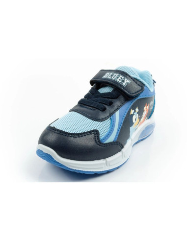 Leomil buty sportowe dziecięce sneakersy bluey lekkie na rzep led