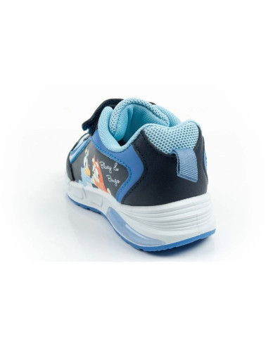Leomil buty sportowe dziecięce sneakersy bluey lekkie na rzep led