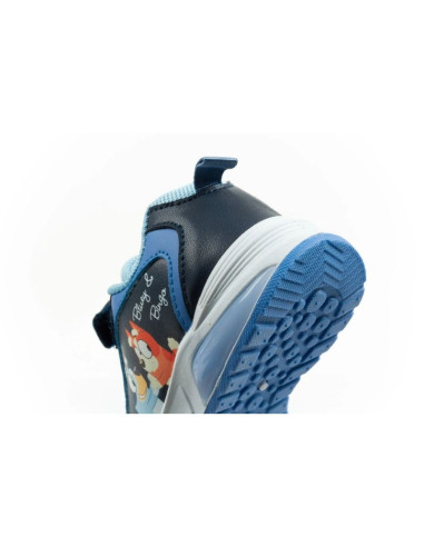 Leomil buty sportowe dziecięce sneakersy bluey lekkie na rzep led