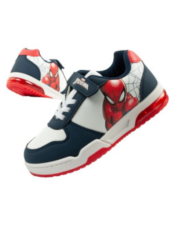 Leomil buty sportowe dziecięce sneakersy spiderman lekkie na rzep led białe