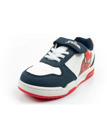Leomil buty sportowe dziecięce sneakersy spiderman lekkie na rzep led białe