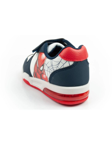 Leomil buty sportowe dziecięce sneakersy spiderman lekkie na rzep led białe