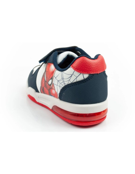 Leomil buty sportowe dziecięce sneakersy spiderman lekkie na rzep led białe