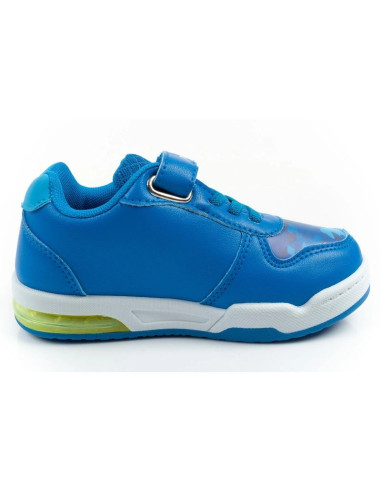 Leomil buty sportowe dziecięce sneakersy pokemon lekkie na rzep led niebieskie