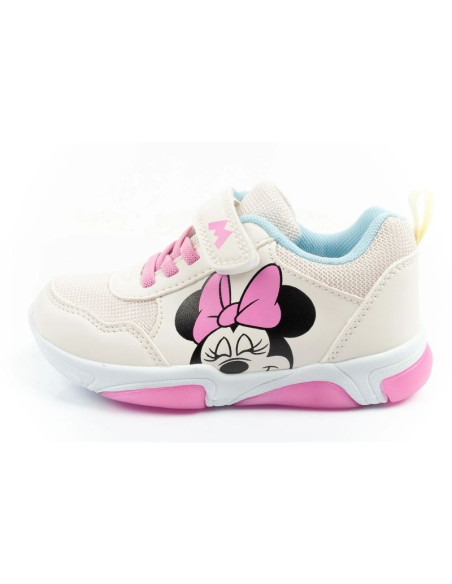 Leomil buty sportowe dziecięce sneakersy myszka minnie na rzep led