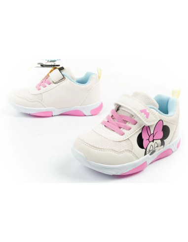 Leomil buty sportowe dziecięce sneakersy myszka minnie na rzep led