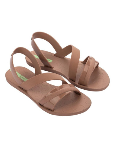 Ipanema buty sandały damskie vibrant sandal fem modne wygodne brązowe guma