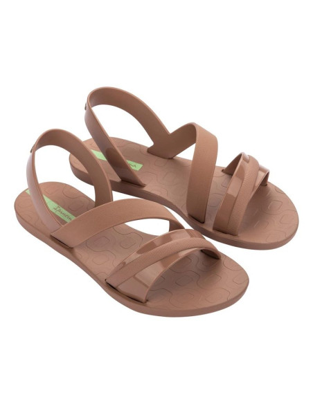 Ipanema buty sandały damskie vibrant sandal fem modne wygodne brązowe guma