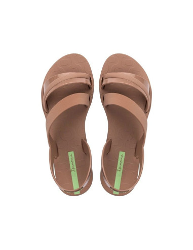Ipanema buty sandały damskie vibrant sandal fem modne wygodne brązowe guma