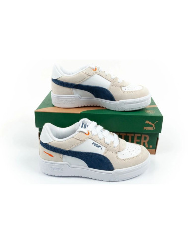 Puma dziecięce sportowe ca pro remix ps sneakersy beżowe skóra unisex