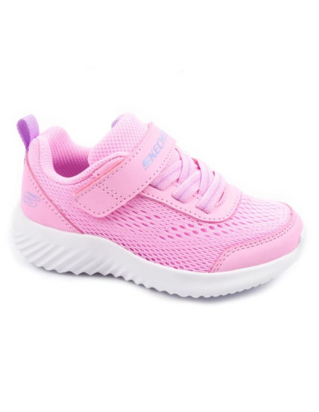 Skechers buty dziecięce sportowe bounder różowe niemowlęce na rzep