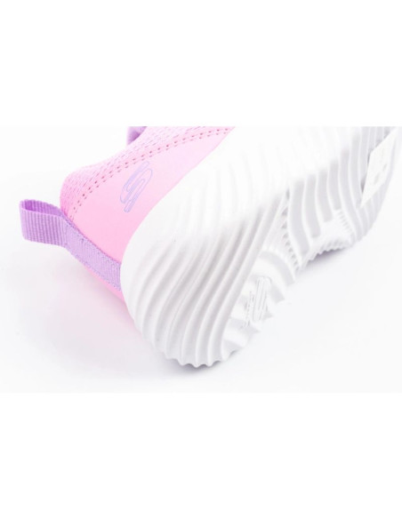 Skechers buty dziecięce sportowe bounder różowe niemowlęce na rzep