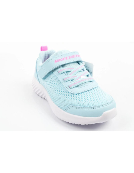 Skechers buty dziecięce sportowe bounder niebieskie niemowlęce na rzep