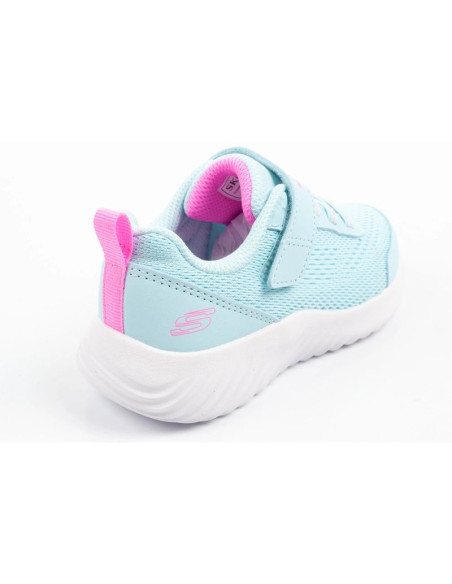Skechers buty dziecięce sportowe bounder niebieskie niemowlęce na rzep