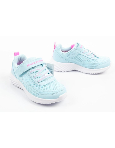 Skechers buty dziecięce sportowe bounder niebieskie niemowlęce na rzep