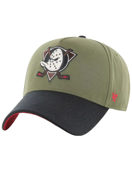 47 brand nhl vintage anaheim ducks mvp dt cap hvin-mdttc25gwp-sw93 zielone one size