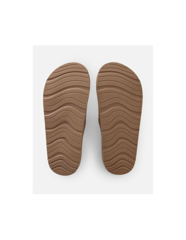 Klapki męskie rip curl pill bloom slide brązowe