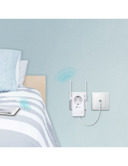 Tp-link wzmacniacz sygnału bezprzewodowego tl-wa860re, 300 mb/s, 802.11n/g/b, gniazdo elektryczne