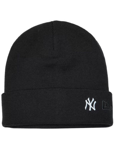 New era mini logo cuff beanie new york yankees hat 60691117 granatowe one size