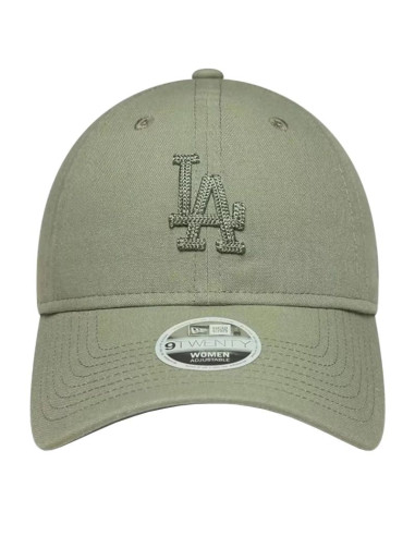 New era la dodgers mlb linen 9twenty adjustable cap 60856288 zielone osfm