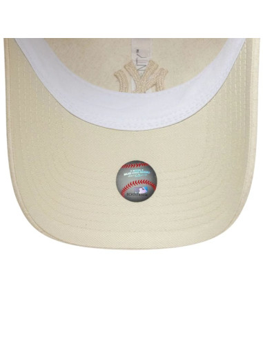 New era 9twenty midi linen new york yankees cap 60856309 beżowe osfm