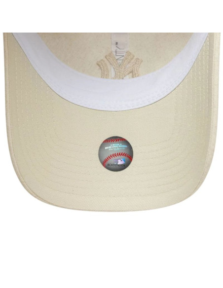 New era 9twenty midi linen new york yankees cap 60856309 beżowe osfm