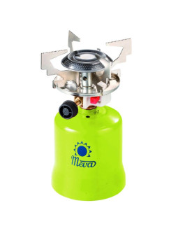 Kuchenka turystyczna na gaz na kartusze gazowe nakłuwane focus piezo zapalnik 1.4kw 2