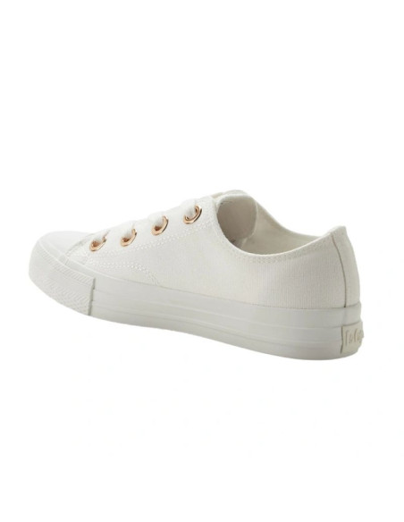 Lee cooper buty sportowe damskie trampki modne wygodne białe