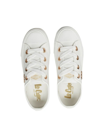 Lee cooper buty sportowe damskie trampki modne wygodne białe