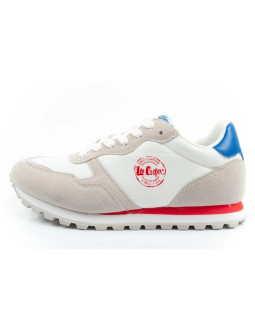 Lee cooper buty sportowe damskie sneakersy lekkie wygodne modne białe 2