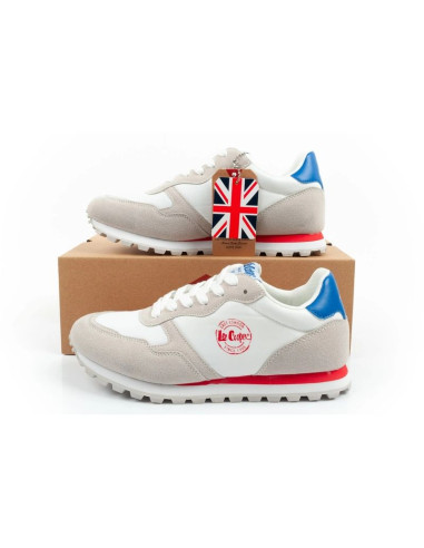 Lee cooper buty sportowe damskie sneakersy lekkie wygodne modne białe