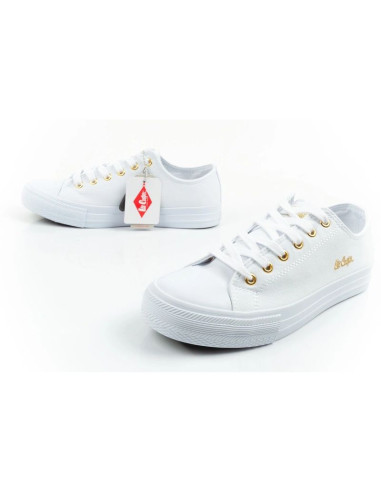 Lee cooper buty sportowe damskie trampki modne białe wygodne