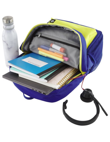 Plecak hp campus  do notebooka 15,6" niebiesko-żółty7j596aa