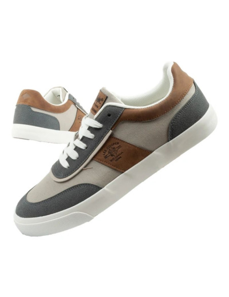 Lee cooper buty sportowe sneakersy męskie modne wygodne wytrzymałe szare