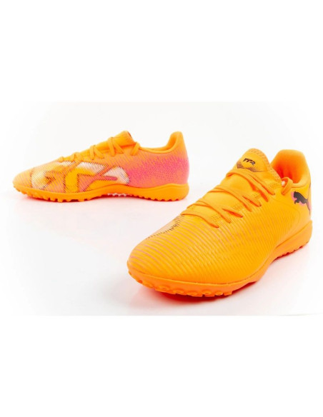 Puma buty męskie sportowe turfy future 8 play tt obuwie piłkarskie pomarańczowe