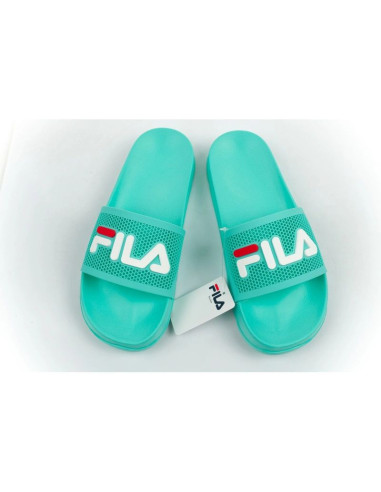 Fila klapki sportowe damskie morro wygodne laczki zielone na basen