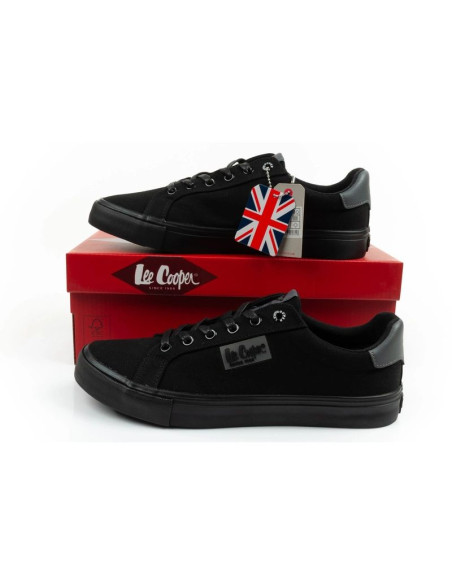 Lee cooper buty sportowe męskie trampki modne czarne wygodne