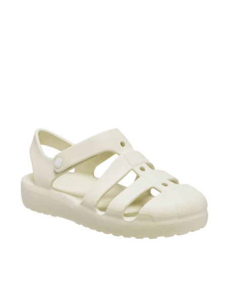 Sandały dla dzieci crocs classic fisherman beżowe 210626 0lh