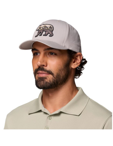Columbia lost lager 3d stretch snapback 2159001027 szare one size