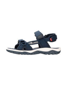 Sandały sportowe dziecięce dla chłopca/dziewczynki trollkids kids oslofjord sandal navy (268-110)