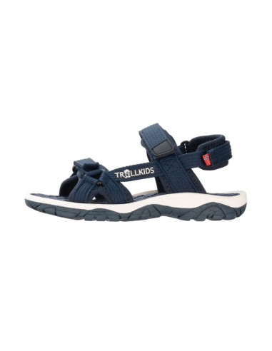 Sandały sportowe dziecięce dla chłopca/dziewczynki trollkids kids oslofjord sandal navy (268-110)