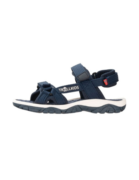 Sandały sportowe dziecięce dla chłopca/dziewczynki trollkids kids oslofjord sandal navy (268-110)