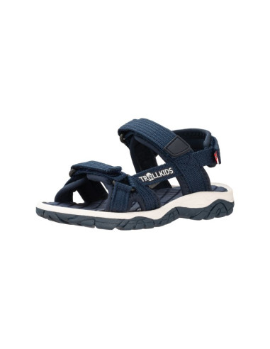 Sandały sportowe dziecięce dla chłopca/dziewczynki trollkids kids oslofjord sandal navy (268-110)