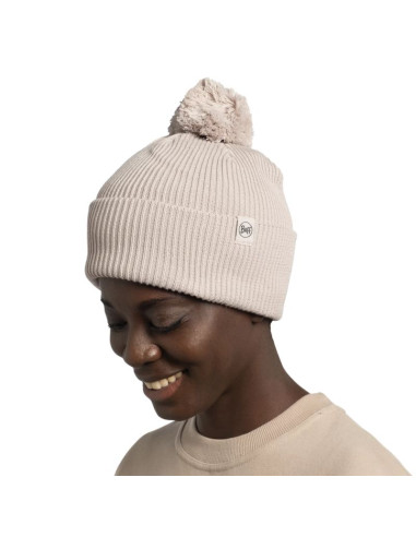 Buff knitted renvi beanie 13447995410 szare one size