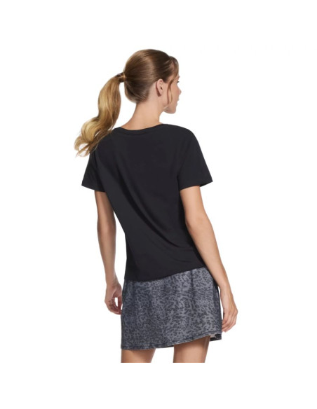 Skechers signature v-neck tee tp167-blk czarne l