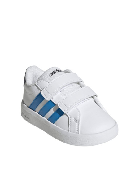 Buty dla dzieci adidas grand court 3.0 infants białe hp3536
