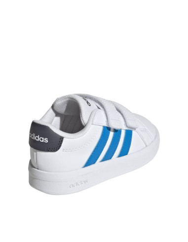 Buty dla dzieci adidas grand court 3.0 infants białe hp3536