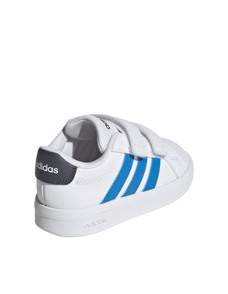 Buty dla dzieci adidas grand court 3.0 infants białe hp3536